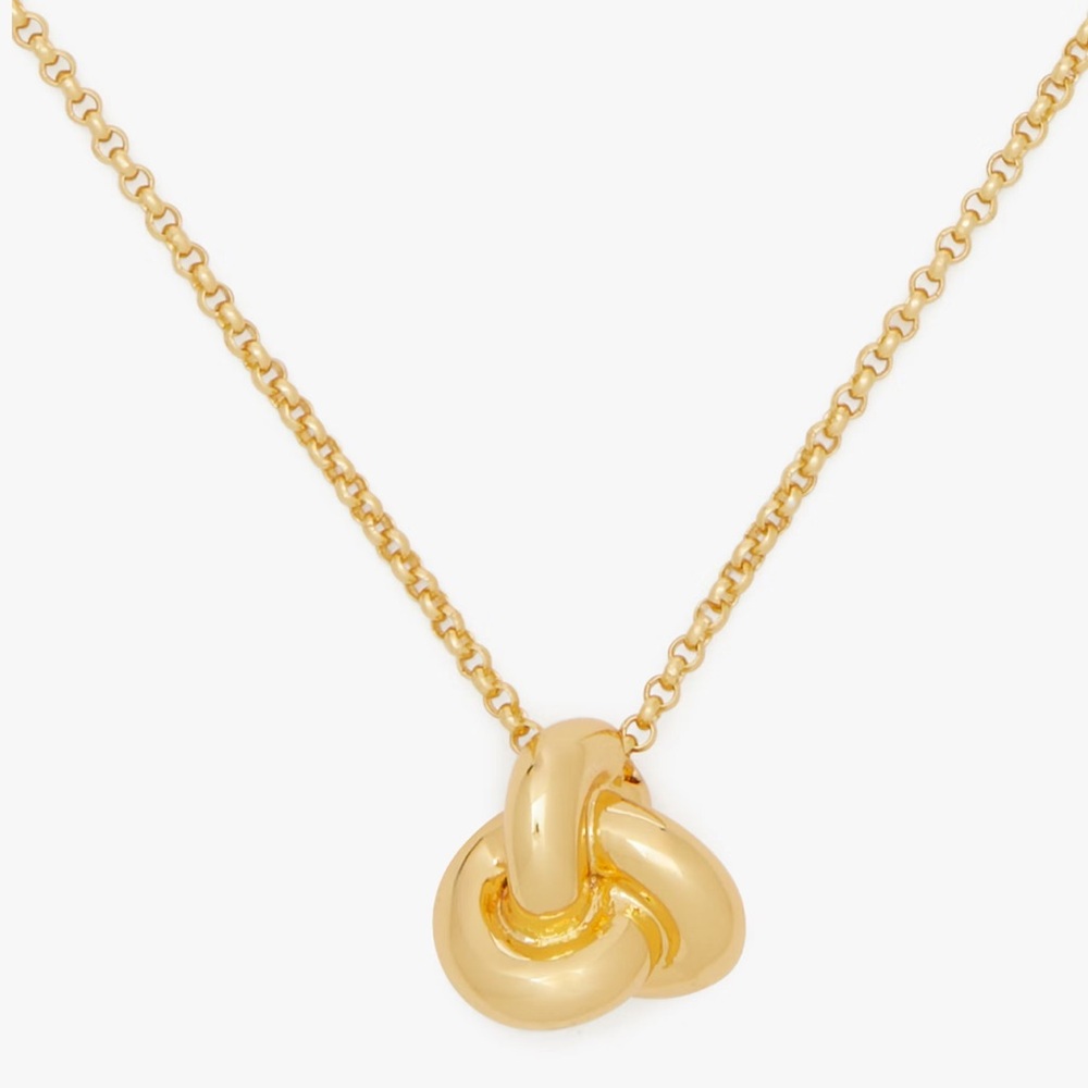 $68 Kate Spade Double Knot Pendant Gold